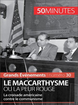 cover image of Le maccarthysme ou la peur Rouge